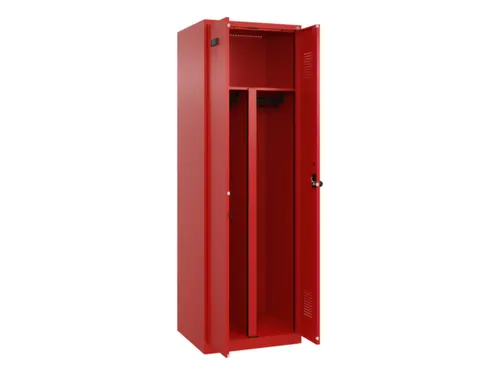 PBM-locker,HxBxD 1850x600x500mm,2vak,vak B 300mm,draaigrendel