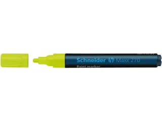 Lakmarker Schneider Maxx 270 1-3 mm fluor geel - 3