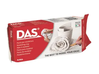 Boetseerklei DAS luchthardend 1000 gram wit - 1