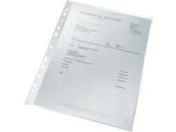 Recycle geperforeerde showtas A4 100 micron