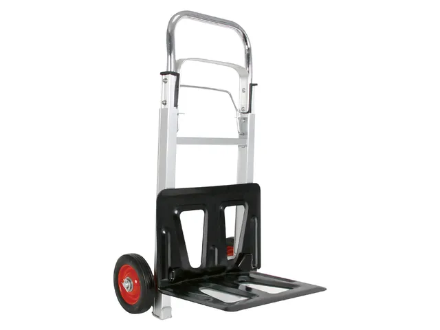 Steekwagen Perel 80kg Opvouwbaar Inschuifbaar