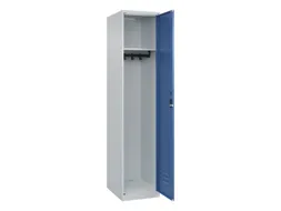 locker,HxBxD 1850x400x500mm,1vak,vak B 400mm,cil.-slot,staand op vloer