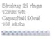 Bindrug Fellowes 12mm 21-rings A4 wit 100stuks