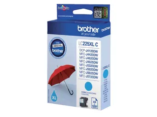 Inktcartridge Brother LC-225XLC blauw HC - 2