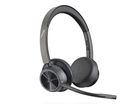 Voyager 4320M Usb-A Headset + Bt700 77Y98AA wireless BT on-ear Teams