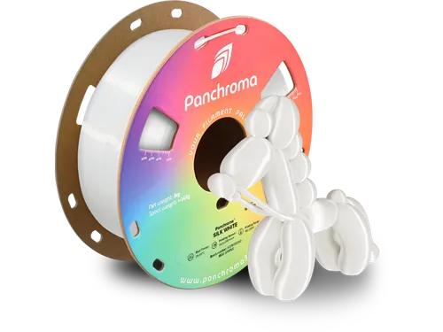Polymaker 3D printer Filament Panchroma PLA Silk 1,75mm Wit 1kg