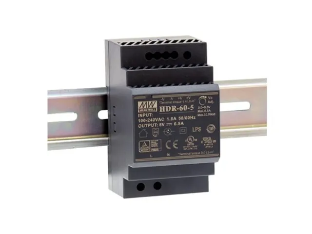 Voeding - 1 Uitgang - 60 W - Din-Railmontage - 12 V 4.5 A - Voor Indus