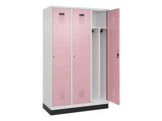 locker voor scheiding van kleding,HxBxD 1950x1200x500mm,3vak - 1
