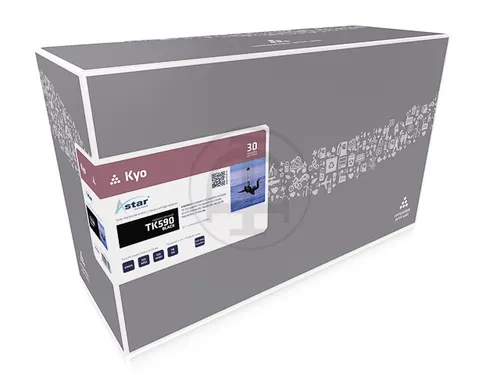 AS11590 Astar Kyocera TK590 FSC toner zwart rebuilt 7000pagina's chip