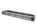 Modulair Patchpaneel 48-poorts Tekstveld 1U Rackmontage Zwart RAL 9005