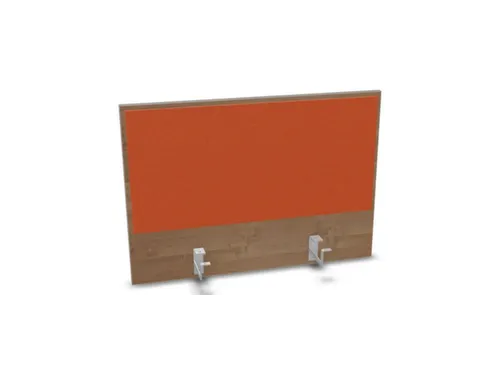 opzetpaneel,v. bureau,aanbouw achter,B 800mm,NT-cherry,BN3012-oranje