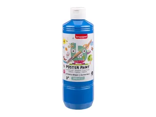 Plakkaatverf Bruynzeel lichtblauw fles à 500ml - 2