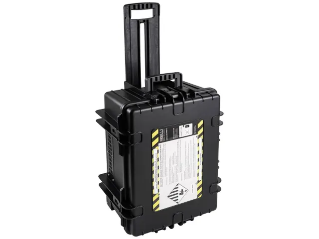 Accukluis Lithium-ion koffer Large Zwart ADR Klasse 9