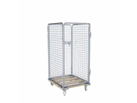 rolcontainer,draagverm. 500kg,HxLxB 1540x815x724mm,nuttige H 1350mm