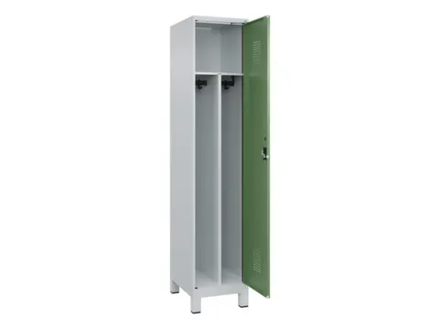 locker voor scheiding van kleding,HxBxD 1950x400x500mm,1vak