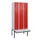 Z-garderobekast,HxBxD 2120x900x815mm,6vak,vak B 300mm,draaigrendel