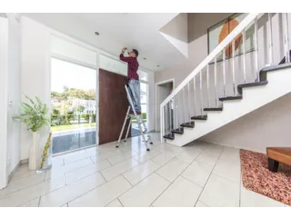 trapladder,eenzijdig,4trede(n),balk L 1,8m,aluminium - 7