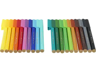 Viltstift Faber-Castell Connector Dino 20 stuks in draaiblik - 8