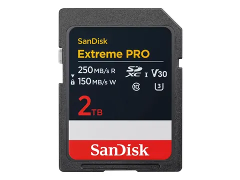 SanDisk Extreme PRO 2 TB SDXC UHS-I Klasse 10