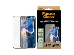 PanzerGlass Screen Protector iPhone 16 Plus | 15 Plus | Ultra-Wide