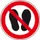 Verbodsbord,Verboden Oppervl. Te Betreden,Sticker,Folie,Standaard