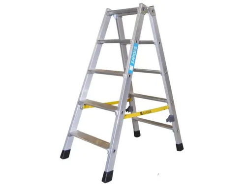 Boktrap Aluminium L 1 15M 2X5Treden Dubbelzijdig