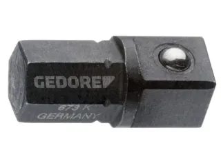 673 K Inzetstukhouder kort 1/4 inch zeskant - 1/4 inch vierkant - 1