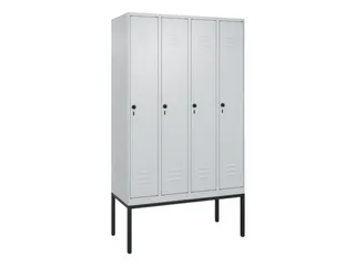 locker voor scheiding van kleding,HxBxD 2120x1200x500mm,4vak - 1
