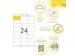 Etiketten universele labels A4 permanent 70x36mm Wit 2400 stuks