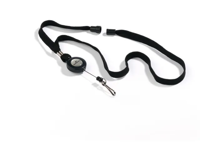 Textielkoord Zwart Met Afrolmechanisme