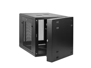 12U 4-Post Wandrack 19 Inch met Schap en Slot Wandmonteerbaar - 4