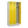locker voor scheiding van kleding,HxBxD 1950x900x500mm,3vak