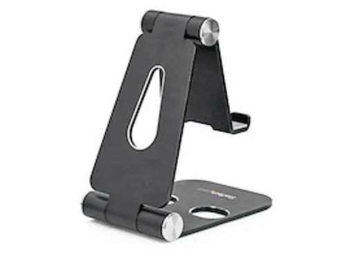 Telefoonhouder / tablethouder universeel multi angle opvouwbaar zwart