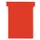 T-planbordkaarten index 3, ft 120 x 92 mm, rood