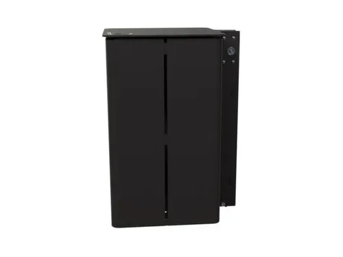 combi-asbak,HxBxD 537x325x388mm,afvalbak inhoud 35l,romp staal RAL7016
