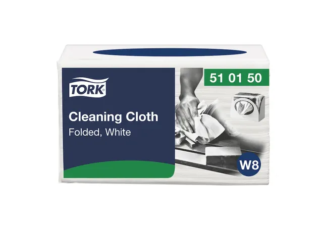 Tork 510150 Multifunctionele Reinigingsdoek Wit W8 1-laags 440 Stuks