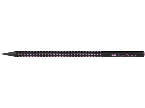 Potlood Faber-Castell grafiet Grip Sparkle Midnight rose