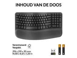 Wave Keys for Business Ergonomisch Toetsenbord AZERTY BE