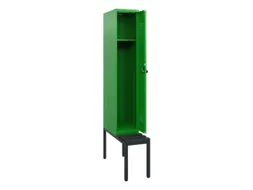 locker met bank,HxBxD 1950x300x815mm,1vak,vak B 300mm,draaigrendel