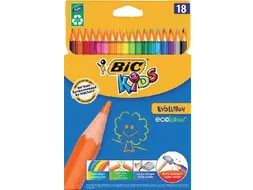 Kleurpotloden Bic Kids Evolution Assorti Blister à 18st