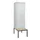 PBM-locker met bank,HxBxD 2120x600x815mm,2vak,vak B 300mm,cil.-slot