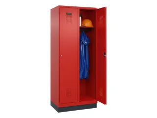 locker,HxBxD 1950x800x500mm,2vak,vak B 400mm,cil.-slot,sokkel - 1