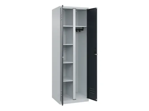 wasgoedverdeelkast,HxBxD 1850x600x500mm,vak B 300mm,draaigrendel