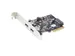 2-Port USB PCIe Kaart met 10Gbps/poort