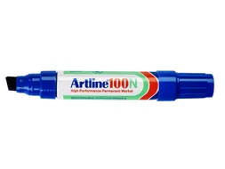 Viltstift Artline 100 schuin 7.5-12mm blauw