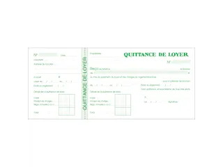 Bonboek Huurkwijting 10,1x16 ,5cm 50bl - 4