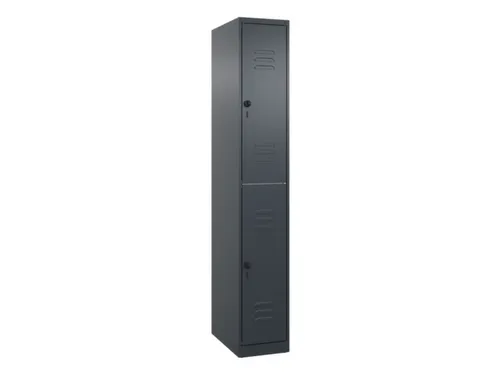 dubbeldekse locker,HxBxD 1850x300x500mm,1x2vak.,vak B 300mm