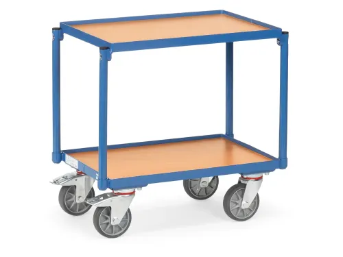 Rolplateau's Met 2 Etages 13540 250kg 605x405mm Houten Plaat
