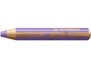 Kleurpotloden STABILO 880 woody 3 in 1 multitalent pastel lila - 3