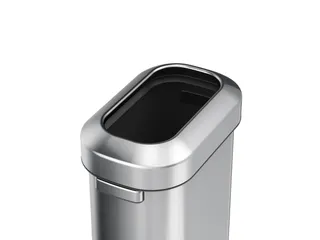 Urban Open Top Afvalbak 60 Liter Mat RVS - 5